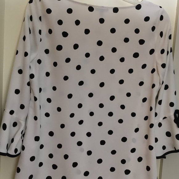 Talbots Polka-Dot Blouse - Picture 3 of 3